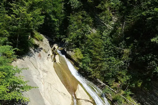 Schleierfälle – Wasserfall, bei Sonthofen