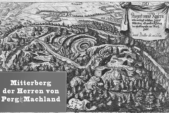 Burgruine Mitterberg – Burg oder Schloss, 21 km von Amstetten