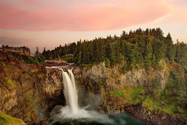 Snoqualmie Falls – Wasserfall, 15 km von Issaquah