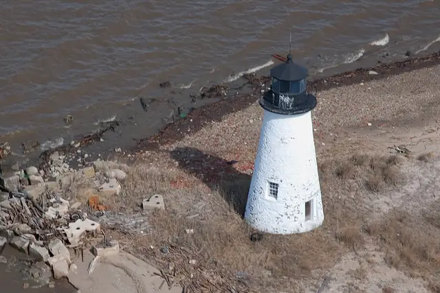 Poole's Island Lighthouse – Leuchtturm, 14 km von Edgewood