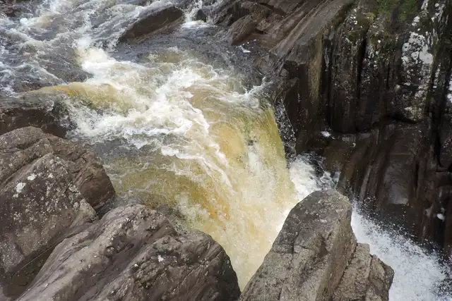Bracklinn Falls – Wasserfall, 21 km von Stirling
