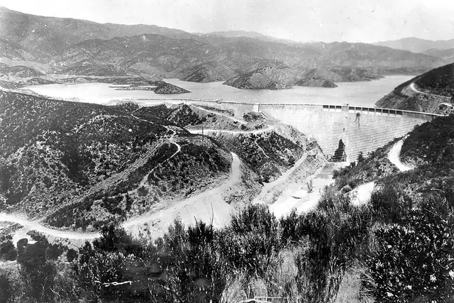 St. Francis Dam – Ruine, 12 km von Castaic