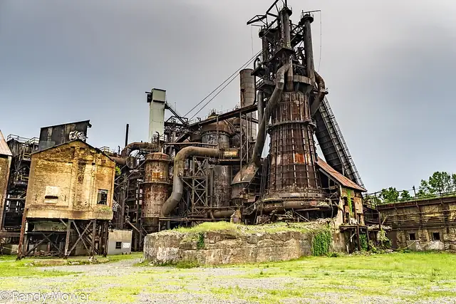 Carrie Blast Furnace Number 6 and 7 – Ruine, bei Wilkinsburg