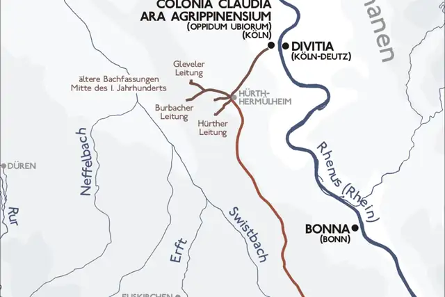 Römische Wasserleitung – Ruine, 6 km von Alfter
