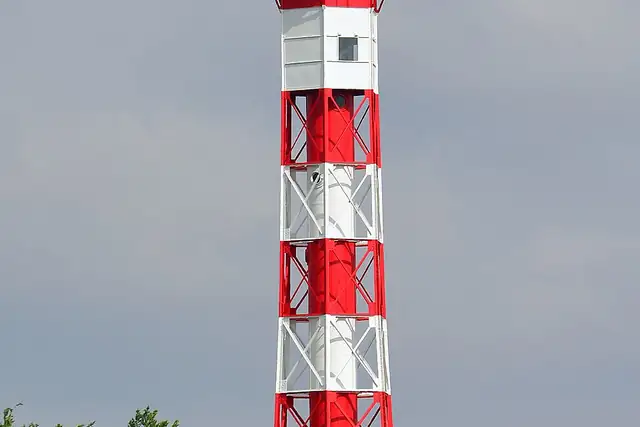 Oberfeuer Tinsdal – Leuchtturm, 17 km von Hamburg