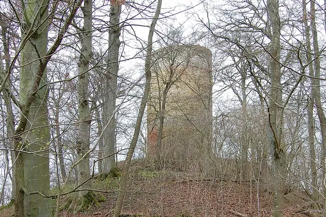Burgruine Schartenberg – Ruine, 16 km von Kassel