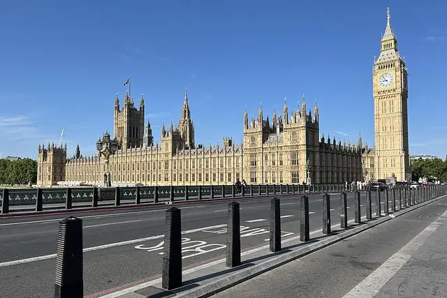 Palace of Westminster – Burg oder Schloss, bei City of Westminster