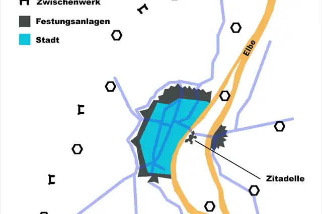 Festung Magdeburg – Burg oder Schloss, bei Magdeburg