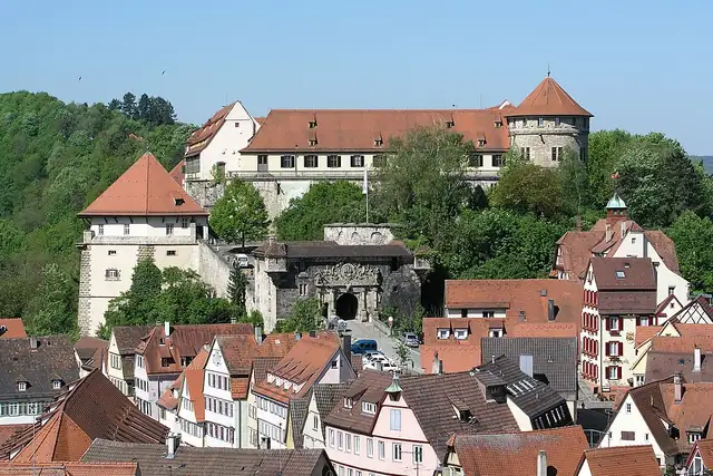 Schloss Hohentübingen – Burg oder Schloss, bei Tübingen