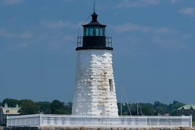 Newport Harbor Light – Leuchtturm, bei Newport