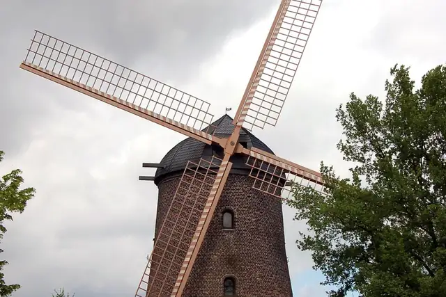 Teloy-Mühle – Windmühle, 12 km von Düsseldorf