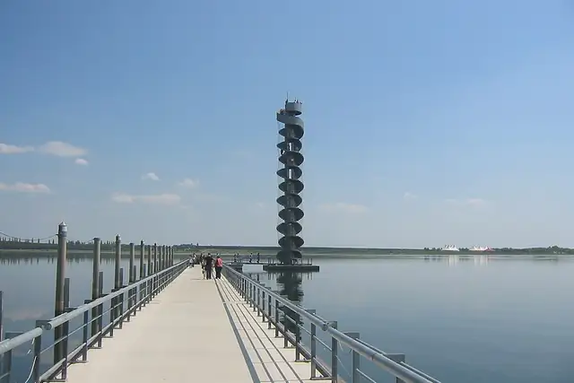 Pegelturm – Lookout tower, near Bitterfeld-Wolfen