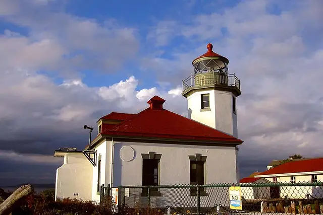 Alki Point Lighthouse – Leuchtturm, 7 km von Seattle