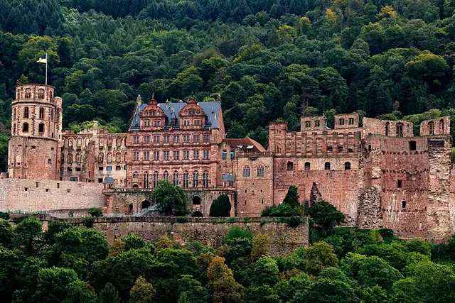 Heidelberger Schloss – Burg oder Schloss, bei Heidelberg