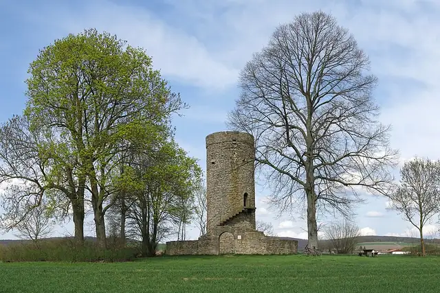 Galgenturm – Aussichtsturm, 15 km von Meiningen