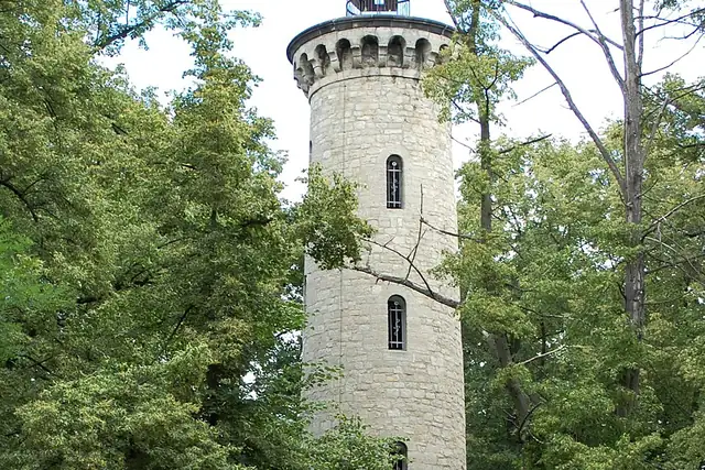 Bismarckturm Quedlinburg – Lookout tower, near Quedlinburg