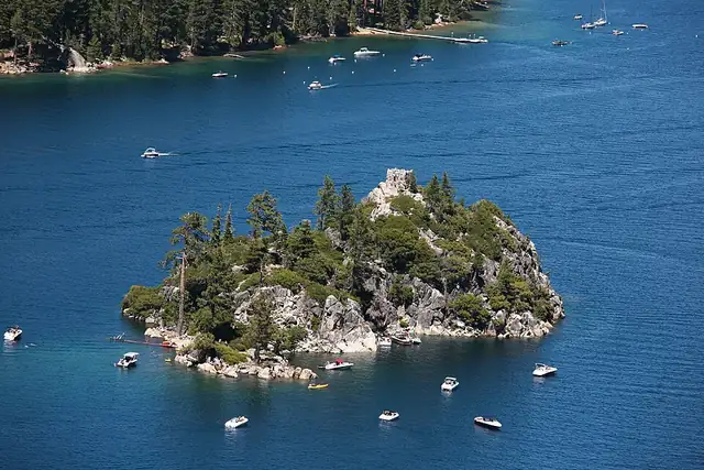Fannette Island Tea House – Ruine, 10 km von South Lake Tahoe