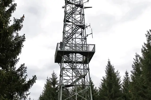 Poppenbergturm – Lookout tower, 10 km from Nordhausen