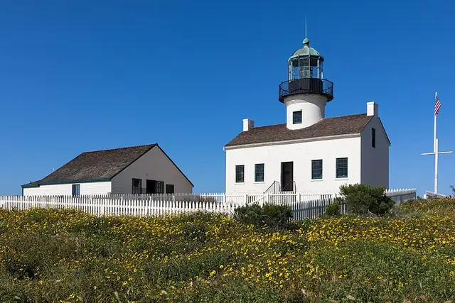 Old Point Loma Lighthouse – Leuchtturm, 6 km von Coronado